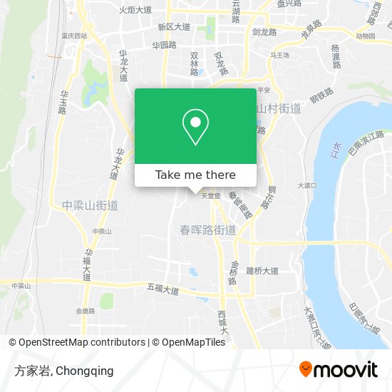 方家岩 map