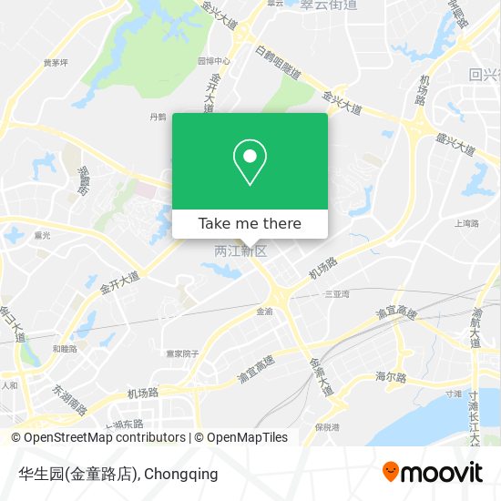 华生园(金童路店) map