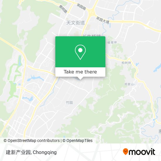 建新产业园 map