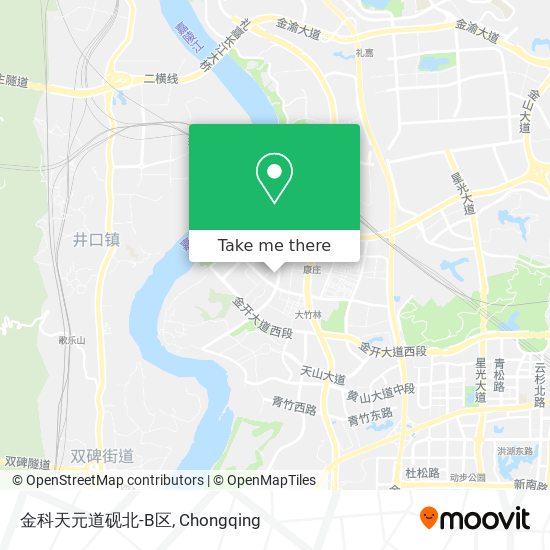 金科天元道砚北-B区 map