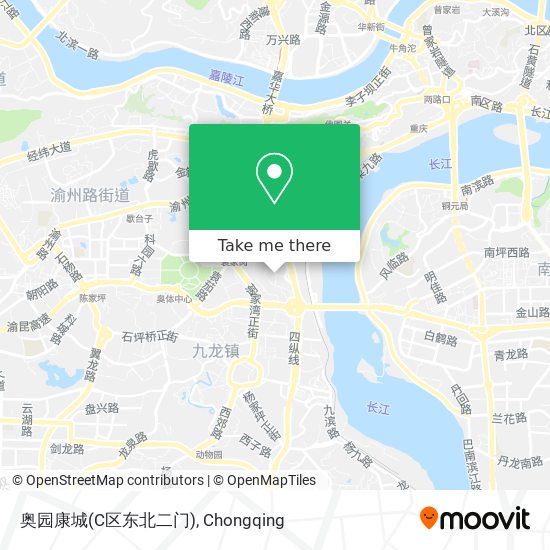 奥园康城(C区东北二门) map