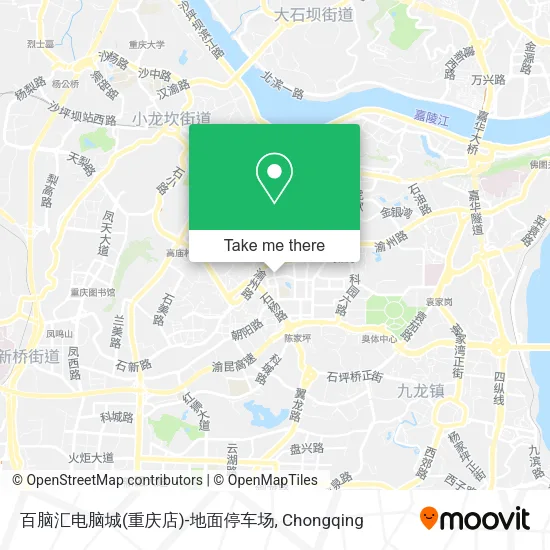 百脑汇电脑城(重庆店)-地面停车场 map