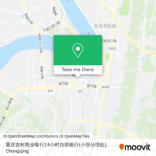 重庆农村商业银行24小时自助银行(小坝分理处) map
