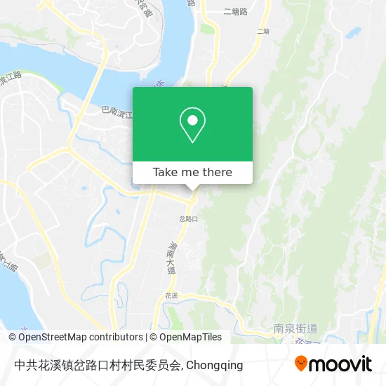 中共花溪镇岔路口村村民委员会 map