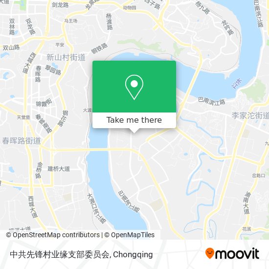 中共先锋村业缘支部委员会 map