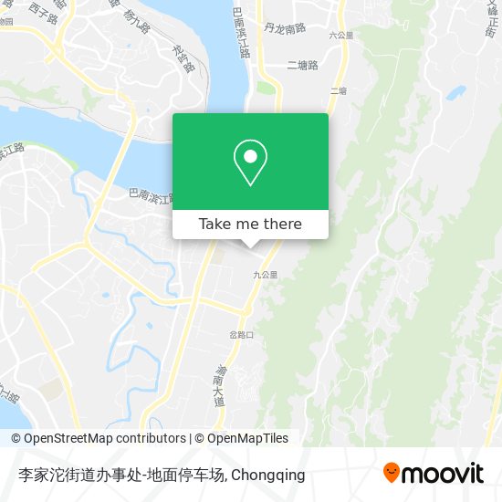 李家沱街道办事处-地面停车场 map