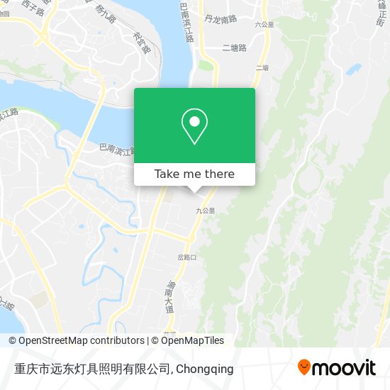 重庆市远东灯具照明有限公司 map