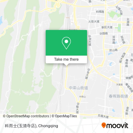 科而士(玉清寺店) map