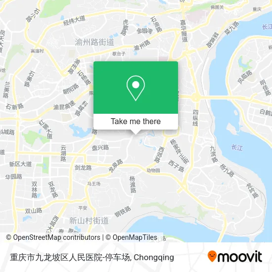 重庆市九龙坡区人民医院-停车场 map