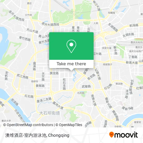 澳维酒店-室内游泳池 map