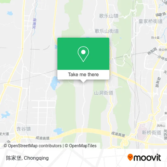 陈家堡 map