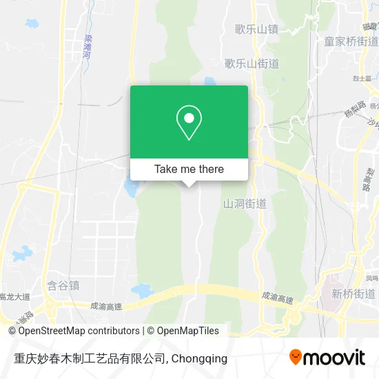 重庆妙春木制工艺品有限公司 map