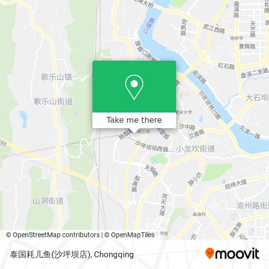 泰国耗儿鱼(沙坪坝店) map