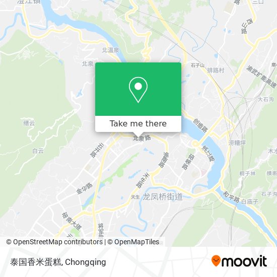 泰国香米蛋糕 map
