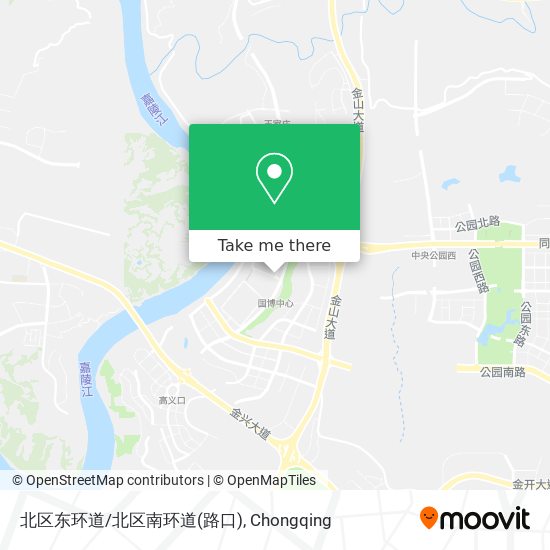 北区东环道/北区南环道(路口) map