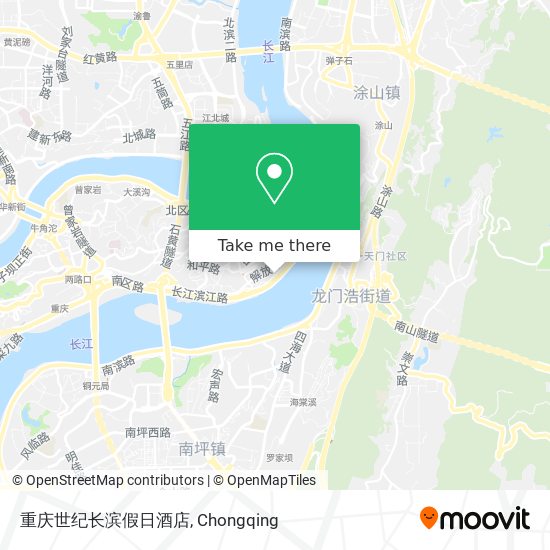 重庆世纪长滨假日酒店 map