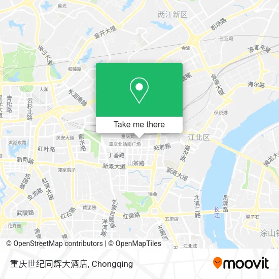 重庆世纪同辉大酒店 map