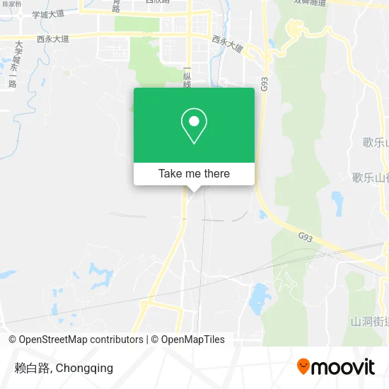 赖白路 map