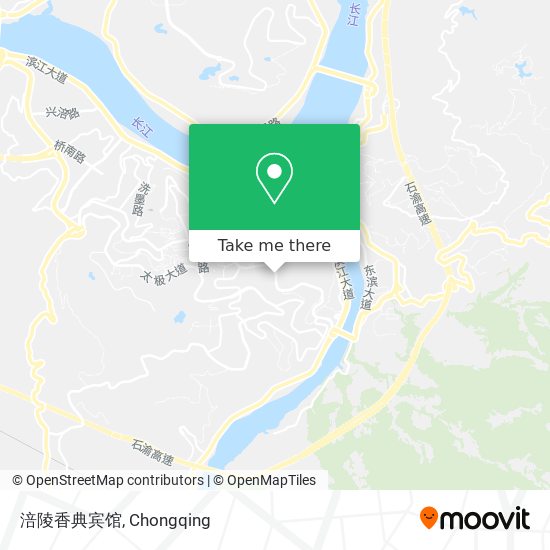 涪陵香典宾馆 map