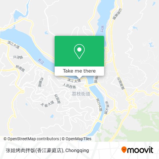 张姐烤肉拌饭(香江豪庭店) map