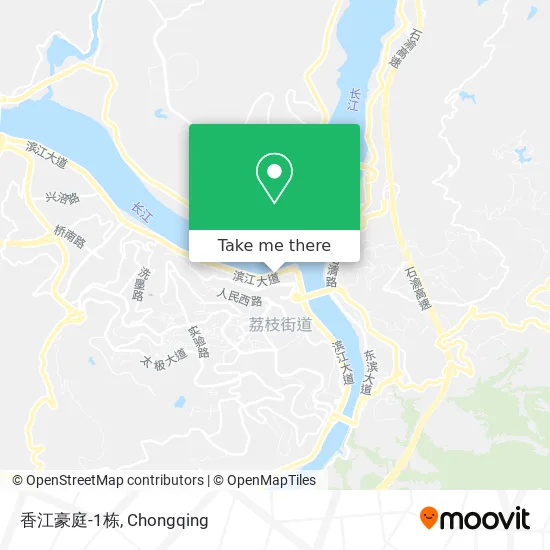 香江豪庭-1栋 map