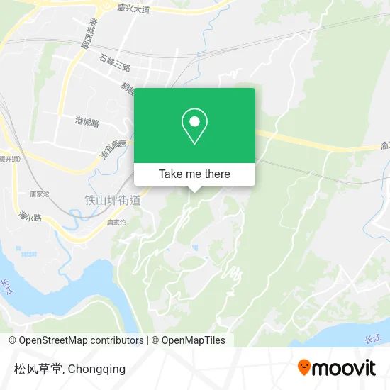 松风草堂 map