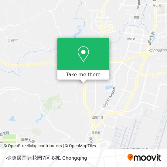 桃源居国际花园7区-8栋 map