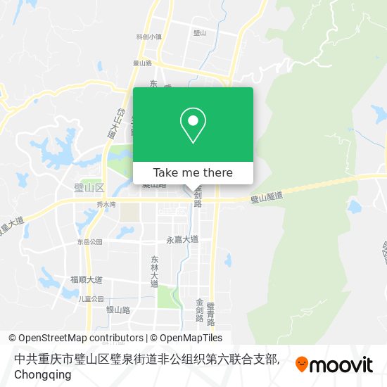 中共重庆市璧山区璧泉街道非公组织第六联合支部 map