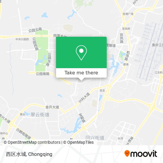 西区水城 map