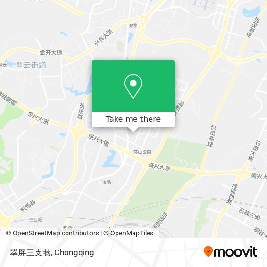 翠屏三支巷 map