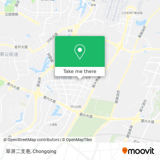 翠屏二支巷 map
