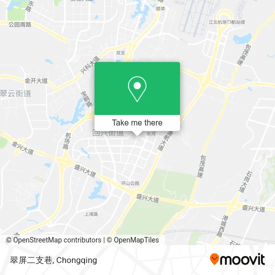 翠屏二支巷 map