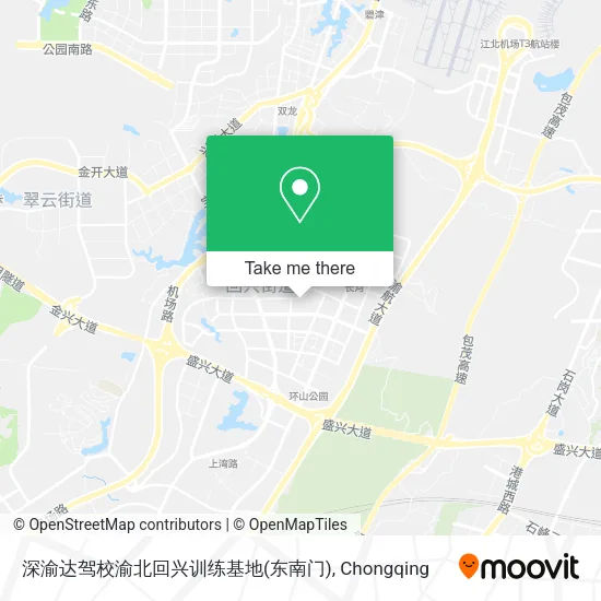 深渝达驾校渝北回兴训练基地(东南门) map