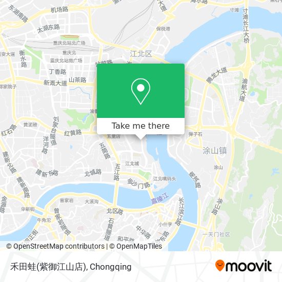 禾田蛙(紫御江山店) map
