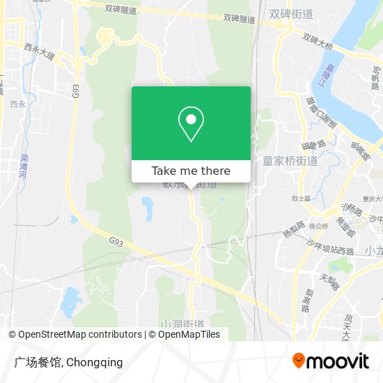 广场餐馆 map