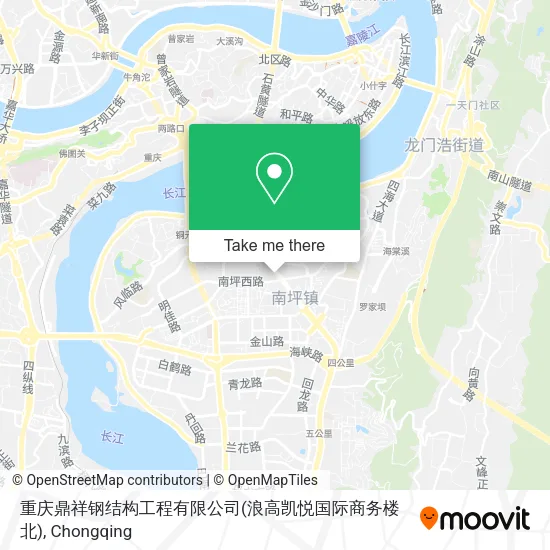 重庆鼎祥钢结构工程有限公司(浪高凯悦国际商务楼北) map