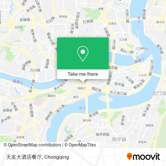 天友大酒店餐厅 map