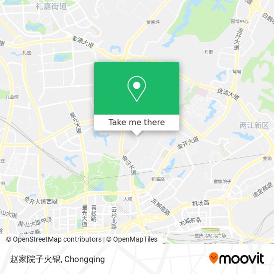 赵家院子火锅 map