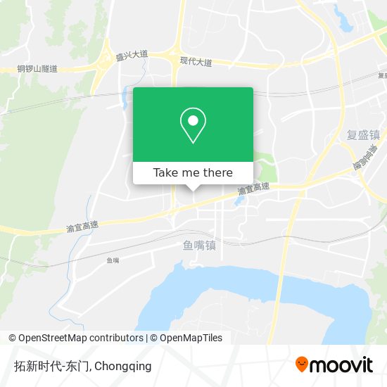 拓新时代-东门 map