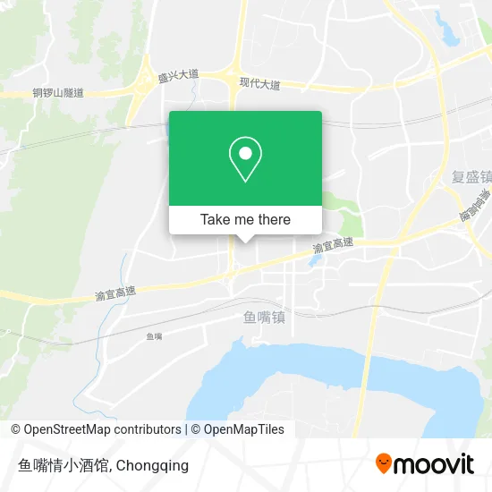 鱼嘴情小酒馆 map