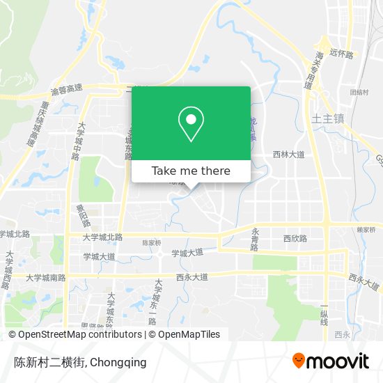 陈新村二横街 map