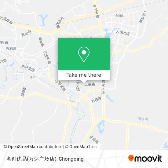 名创优品(万达广场店) map