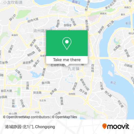 港城静园-北1门 map