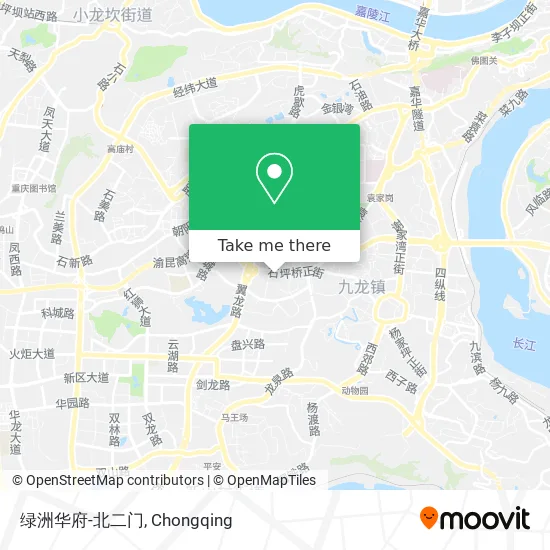 绿洲华府-北二门 map