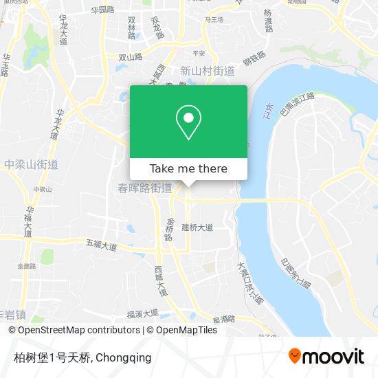 柏树堡1号天桥 map