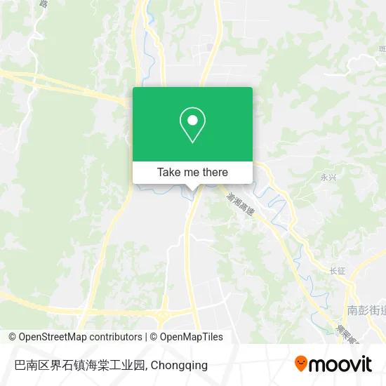 巴南区界石镇海棠工业园 map