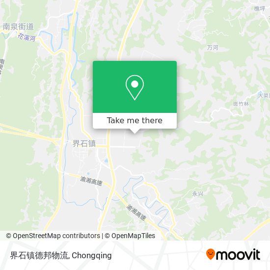 界石镇德邦物流 map