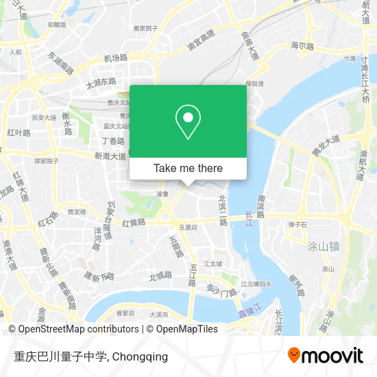重庆巴川量子中学 map