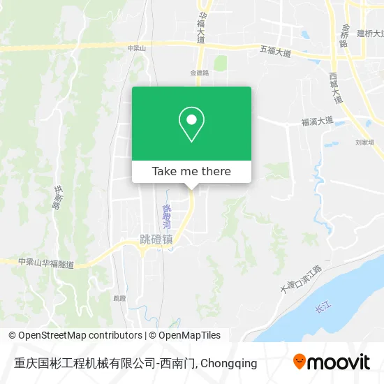 重庆国彬工程机械有限公司-西南门 map