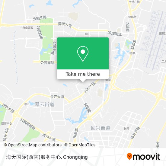 海天国际(西南)服务中心 map